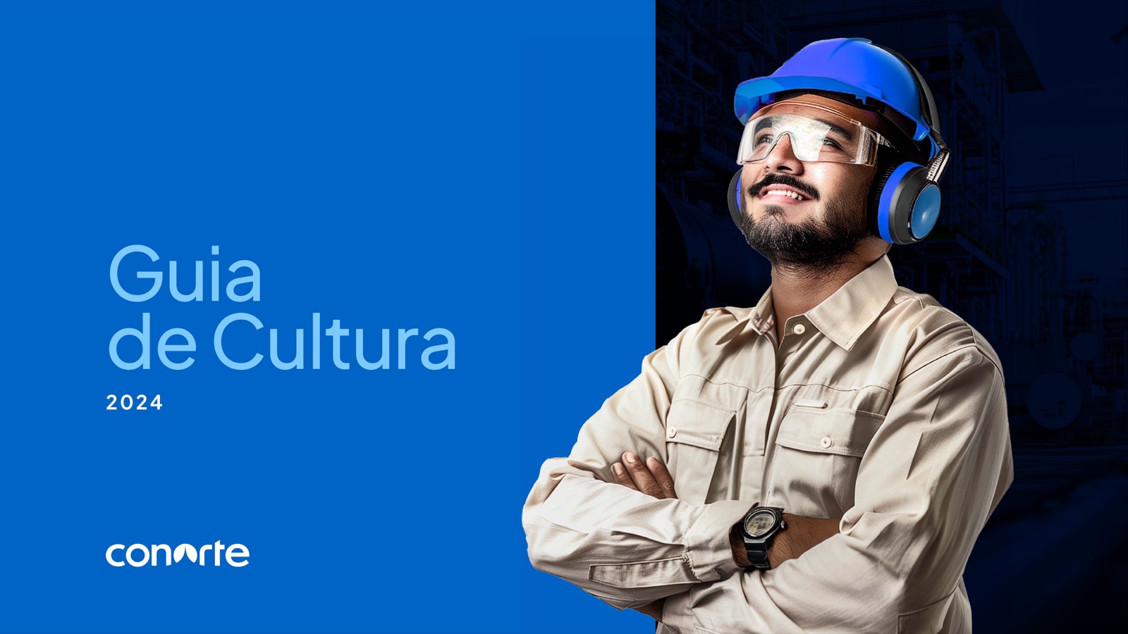 Profissional da Conorte na capa do Guia de Cultura 2024